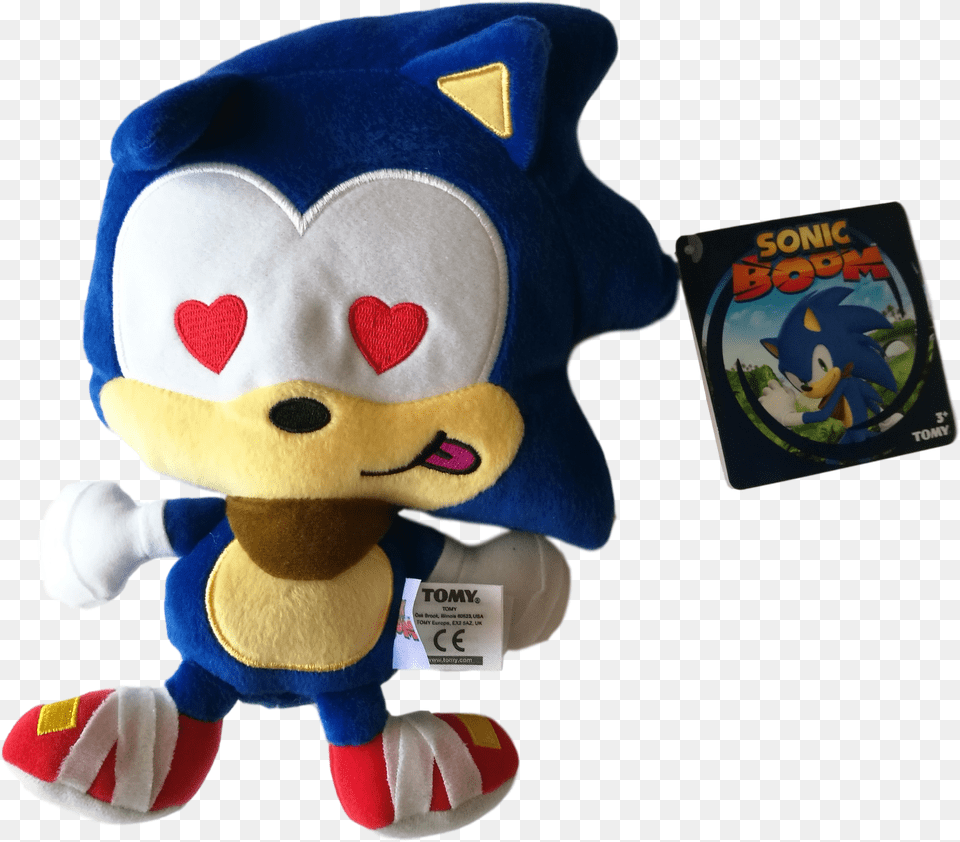 Official Sonic Boom Love Sonic Emoji Plush Sonic Boom, Toy Free Png
