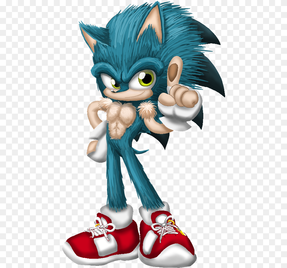 Official Sonic Redesign Came Beast Sonic, Clothing, Footwear, Shoe, Book Free Transparent Png