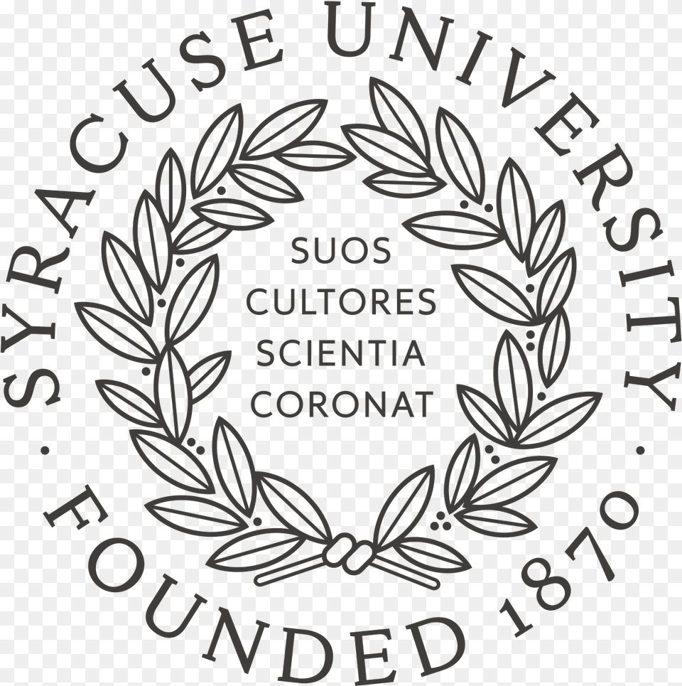 Official Syracuse University Logo, Blackboard, Emblem, Symbol Free Png Download