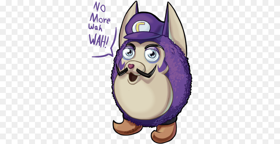 Official Tumblr I Cant Believe There Is Tattletail Waluigi, Book, Comics, Purple, Publication Free Png Download