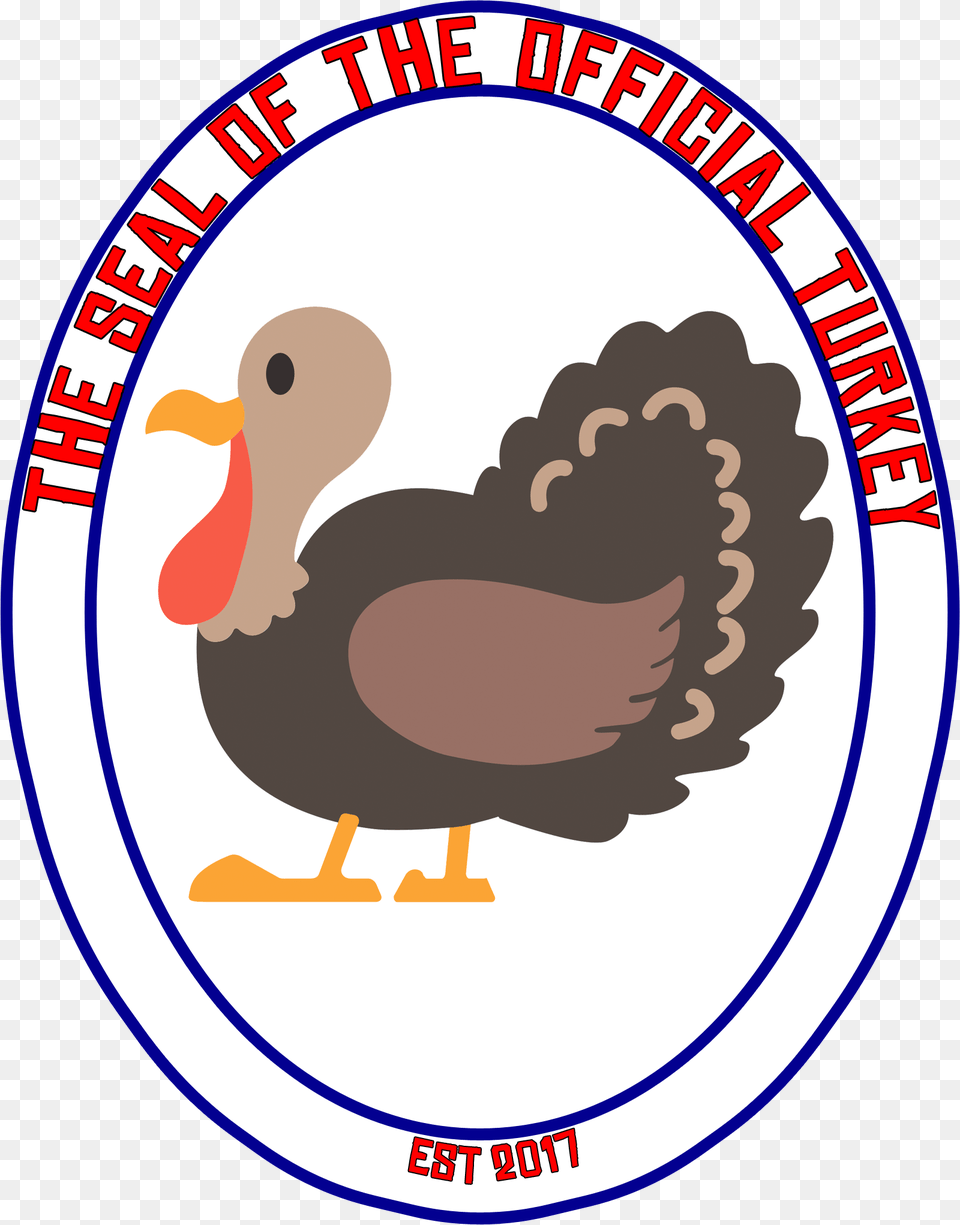 Official Turkey Logo Cartoon, Animal, Bird, Fowl, Poultry Png Image
