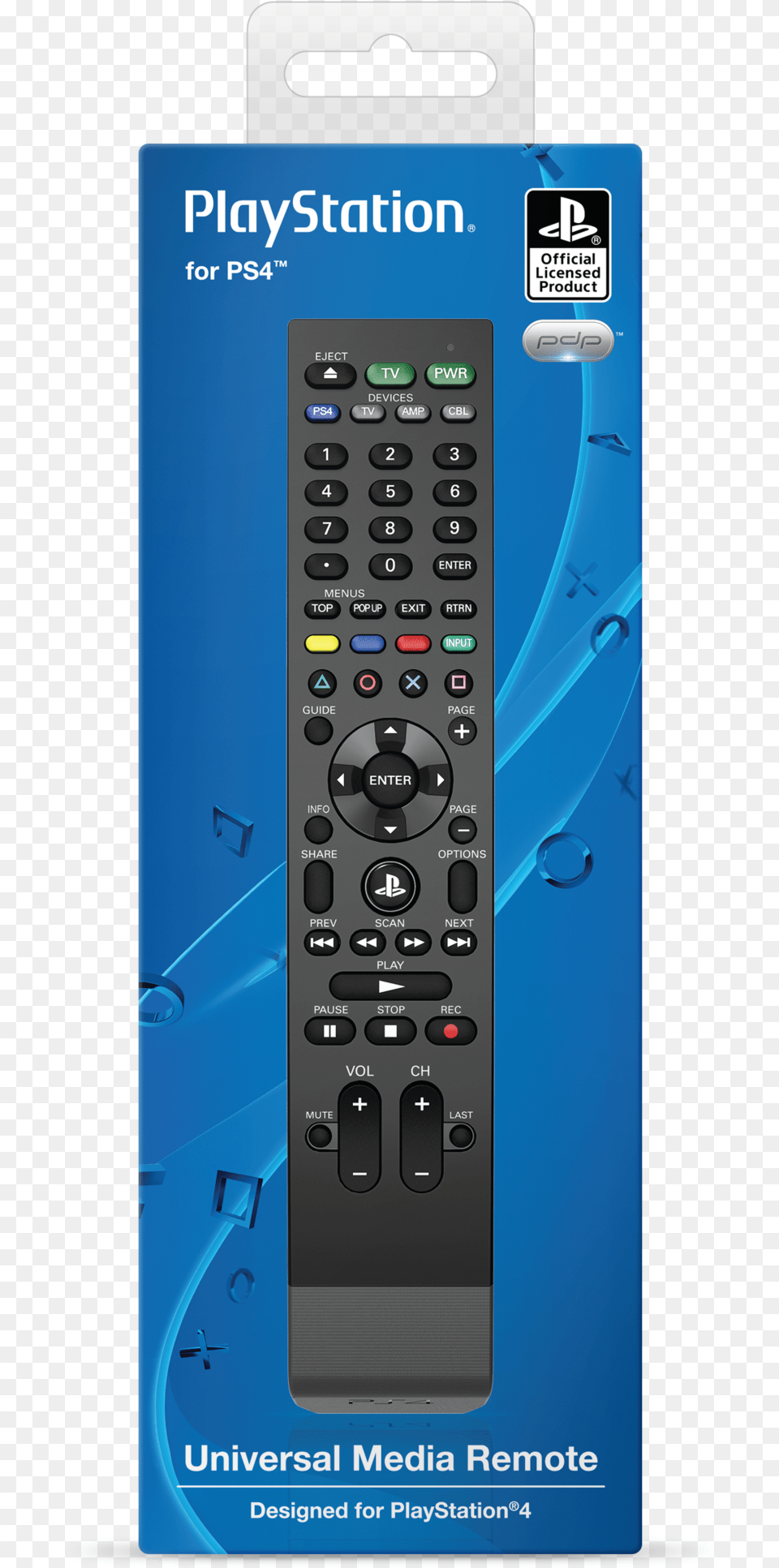 Official Universal Media Remote For, Electronics, Remote Control Free Png