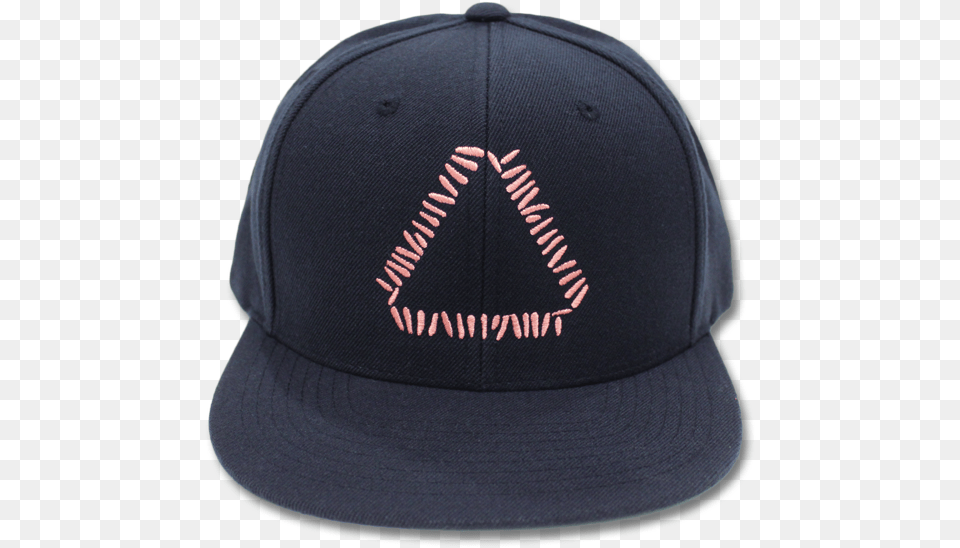 Official Warpaint Embroidered Triangle Logo Snapback Navy For Baseball, Baseball Cap, Cap, Clothing, Hat Png Image