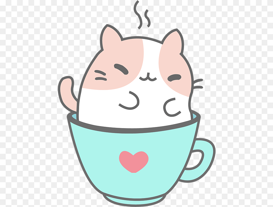 Official Webpage For The Kawaii Kitty Cafe Philadelphia Kawaii Kitty, Cup, Animal, Cat, Mammal Png Image