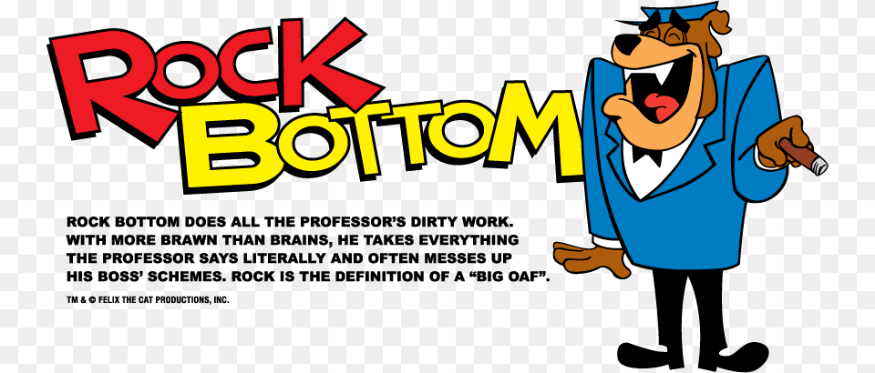 Official Website Description Rock Bottom Cartoon Character, Baby, Person Free Png Download