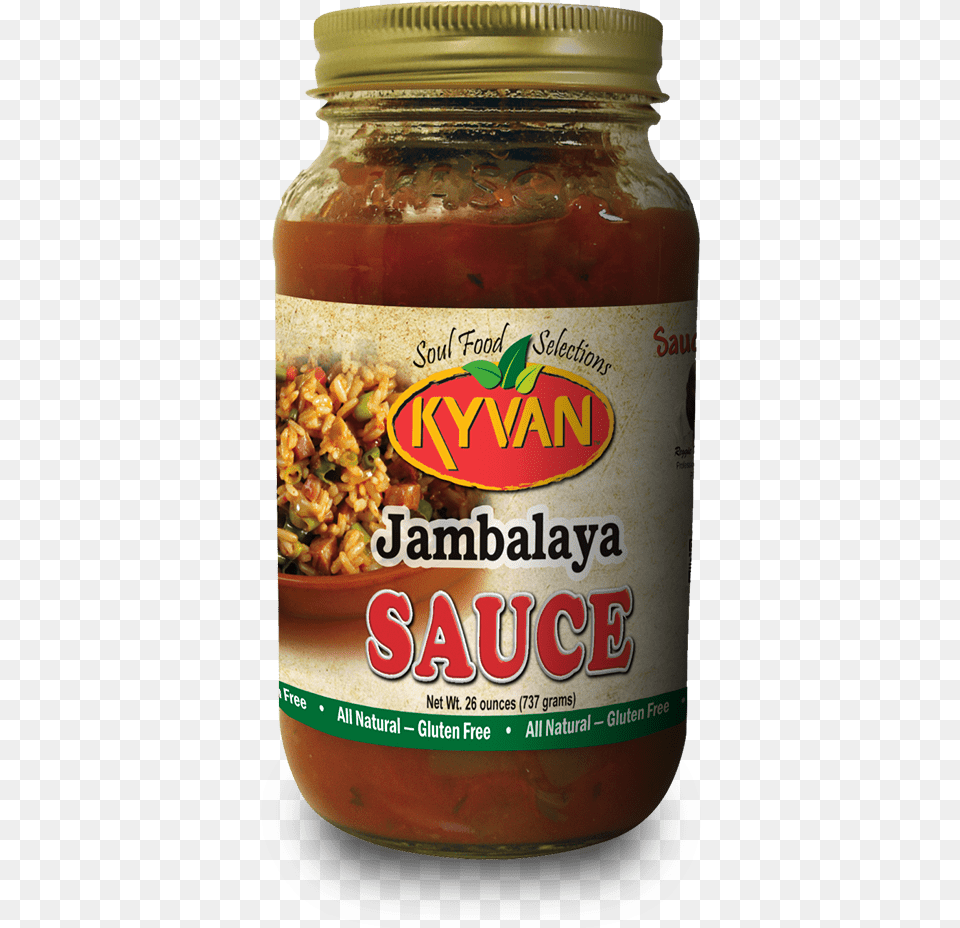 Official Website Of Kyvan Foods Jambalaya Sauce, Food, Relish, Ketchup, Pickle Free Png Download
