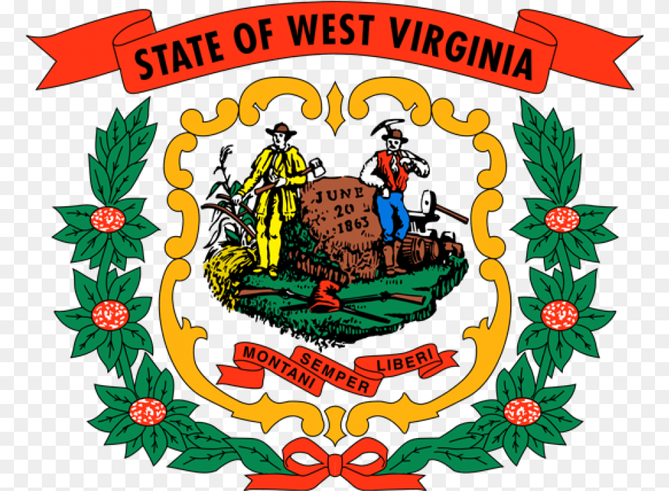 Official West Virginia Flag, Person, Boy, Child, Male Png
