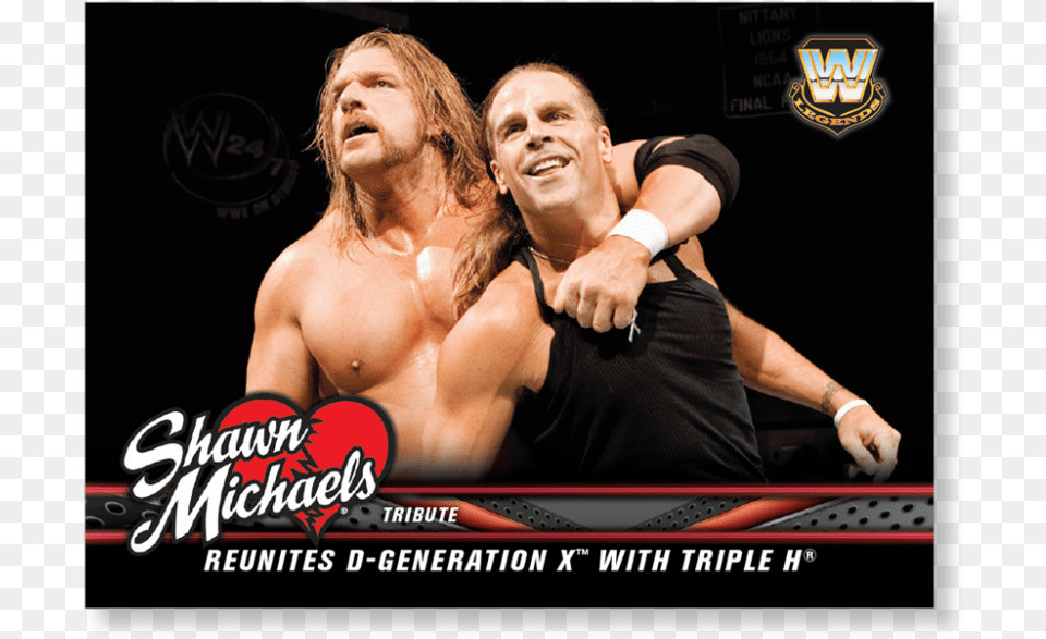 Official Wwe Shawn Michaels Soft Gel Case Triple H And Shawn Michael, Adult, Body Part, Finger, Hand Free Transparent Png