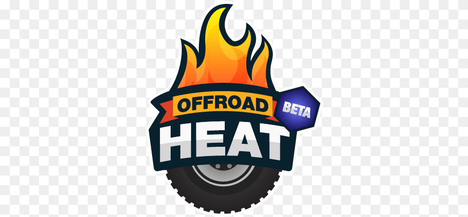 Offroad Heat Offroad Racing Game For Mobile Off Road Heat Game, Logo, Badge, Symbol Png