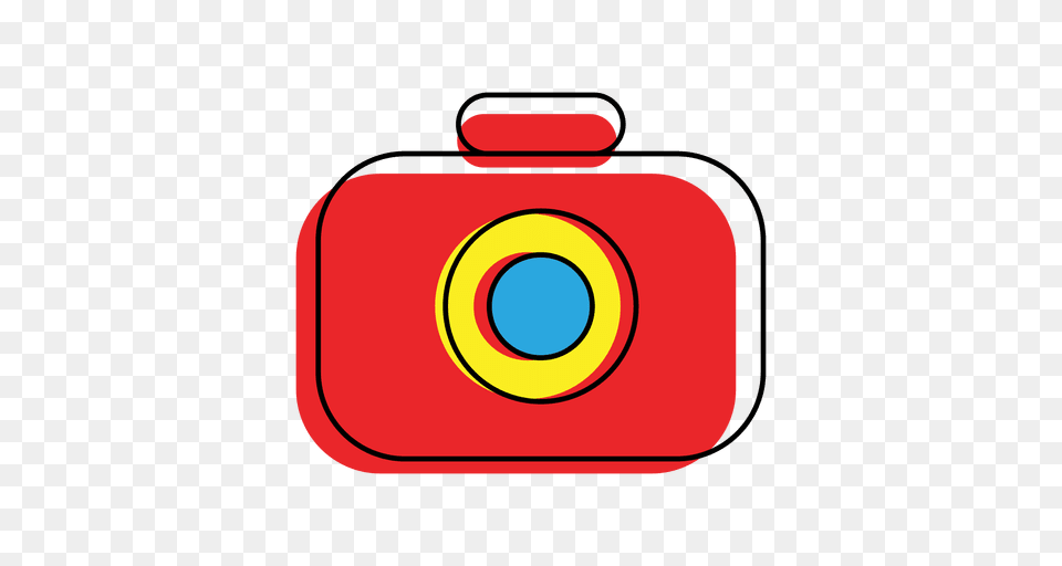 Offset Colorful Camera Icon, Dynamite, Weapon Png