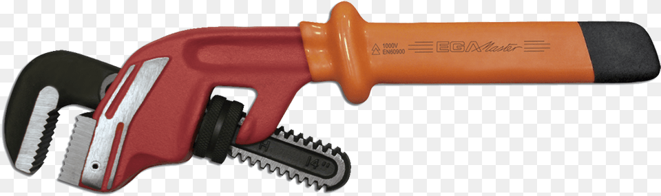 Offset Heavy Duty Pipe Wrench Metalworking Hand Tool, Blade, Razor, Weapon, Device Png Image