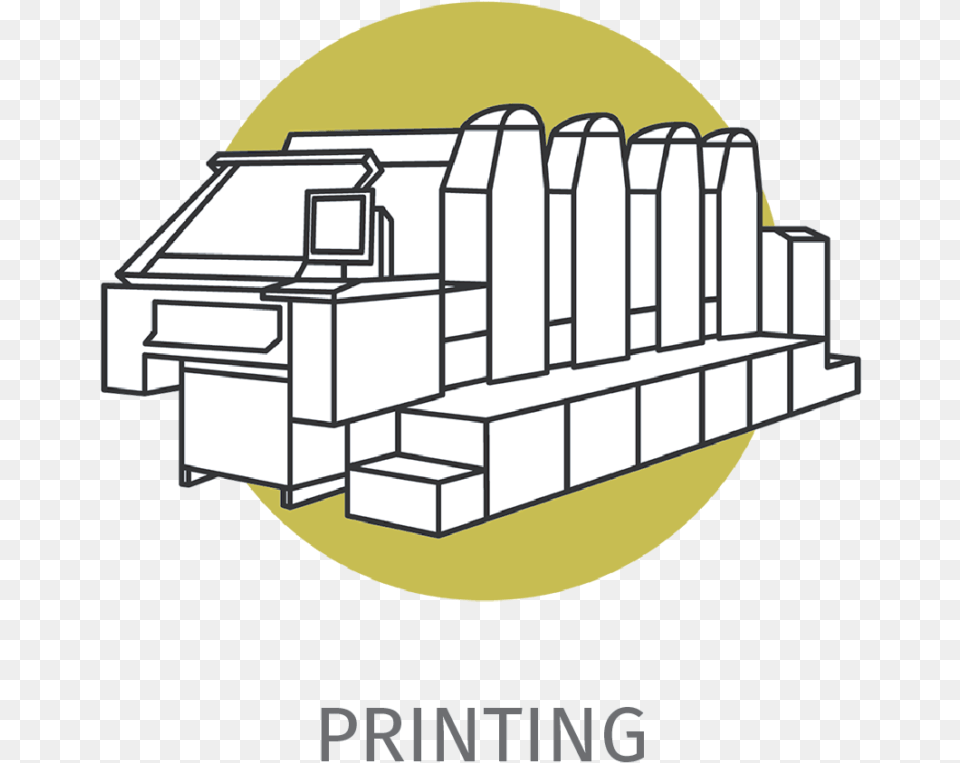 Offset Printing Machine Icon, Arch, Architecture Free Png