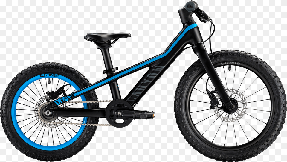 Offspring Al 16 Canyon Kids Bikes, Machine, Wheel, Bicycle, Transportation Free Png