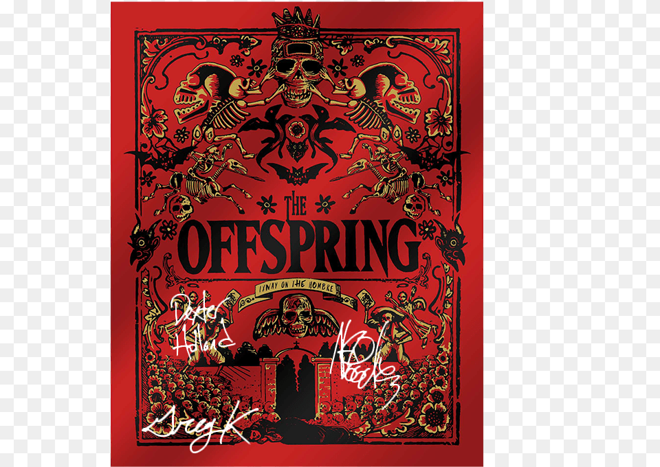 Offspring Ixnay On The Hombre Poster, Advertisement, Book, Publication, Person Png Image