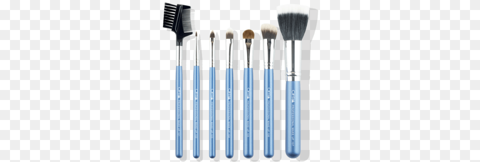 Ofra Brush Set Blue Handles 7 Pcs, Device, Tool, Cosmetics, Lipstick Free Png Download