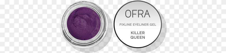 Ofra Cosmetics Fixline Eyeliner Gel, Disk, Paint Container Free Transparent Png