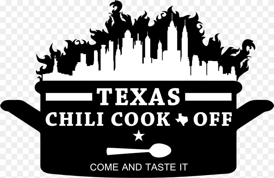 Og Famous Texas Chili Cook Off, Cutlery, Spoon, Advertisement, Fork Free Png