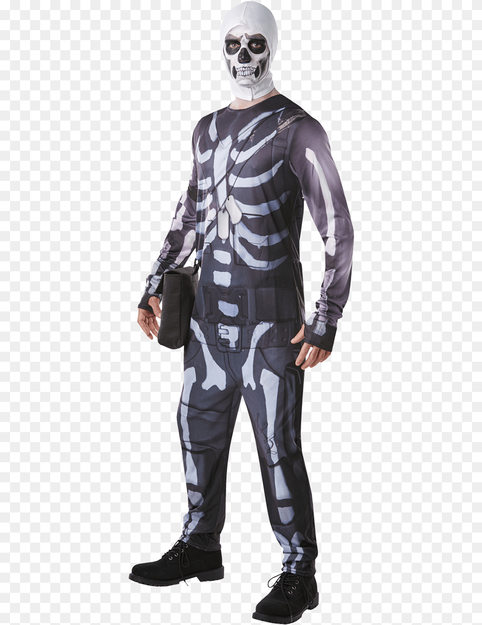 Og Skull Trooper Fortnite Download Skull Trooper Costume, Adult, Person, Man, Male Png Image