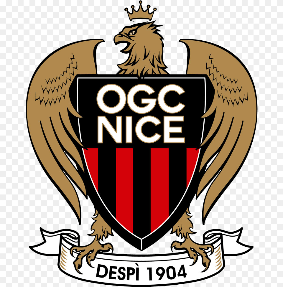Ogc Nice Logo, Emblem, Symbol, Badge, Adult Png Image
