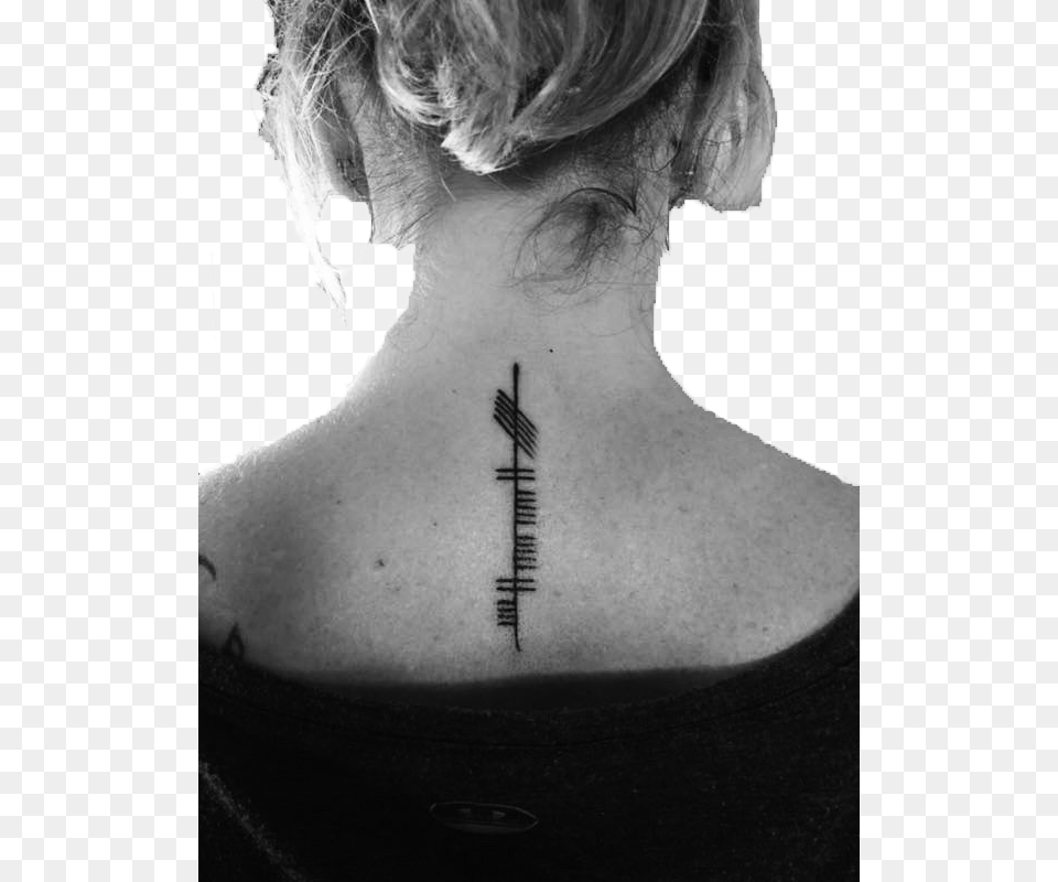 Ogham Presentation For Tattoo Consideration Ogham Tattoo, Neck, Body Part, Face, Head Png
