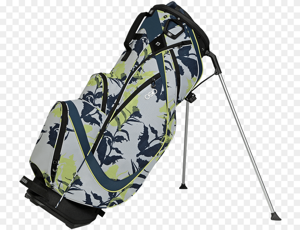 Ogio Featherlite Luxe Stand Bag Ogio Featherlite Luxe Stand Bag Rictor Golf Bags, Adult, Golf Club, Male, Man Png Image