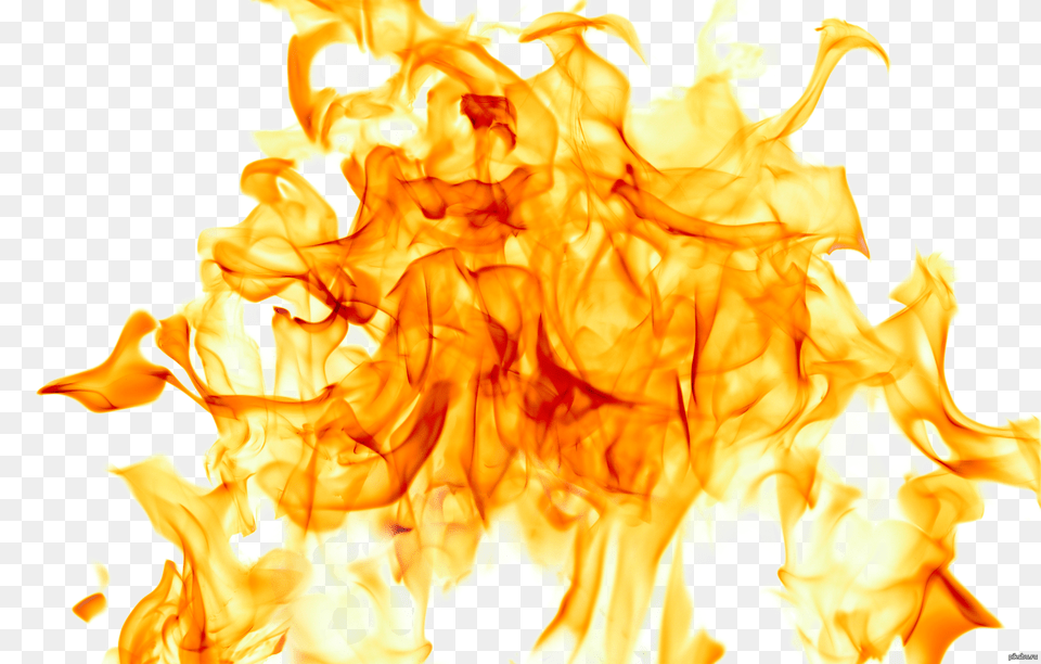 Ogon Na Prozrachnom Fone Burning Fire White Background, Flame, Person Free Transparent Png