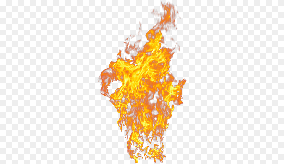 Ogon Plamya Fire Flame Feuer Feu Stock Illustration, Bonfire Free Png Download