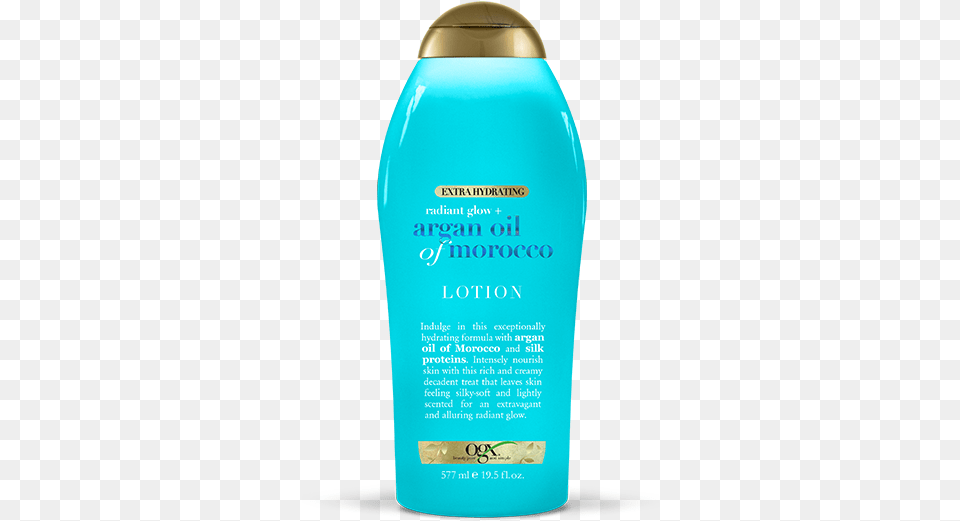 Ogx Radiant Glow Argan Oil Of Morocco Extra Hydrating, Bottle, Shampoo, Cosmetics, Perfume Free Transparent Png