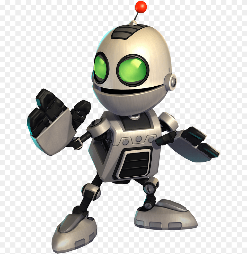 Oh Clank How I Want To Love You Clank From Ratchet And Clank, Robot, Toy Free Png