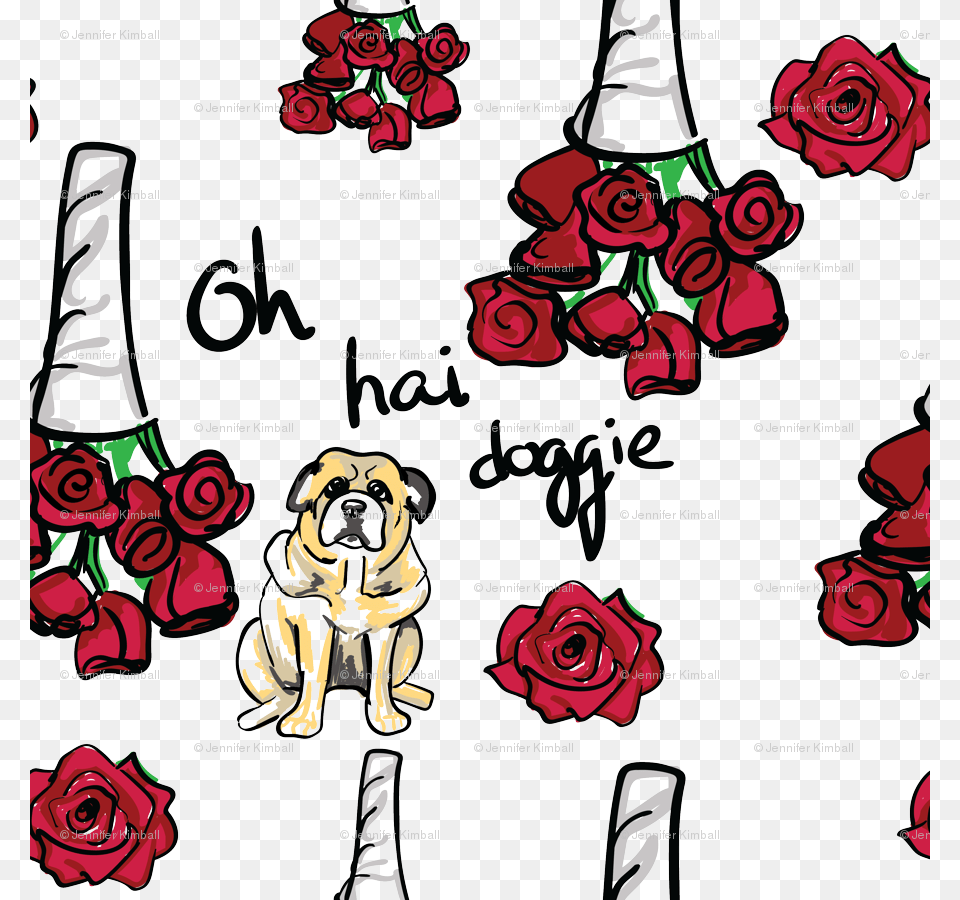 Oh Hai Doggie The Room Movie Tommy Wiseau Wallpaper Garden Roses, Rose, Plant, Pattern, Graphics Png Image