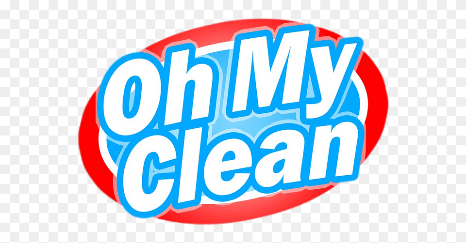 Oh My Clean Logo, Sticker Free Png Download
