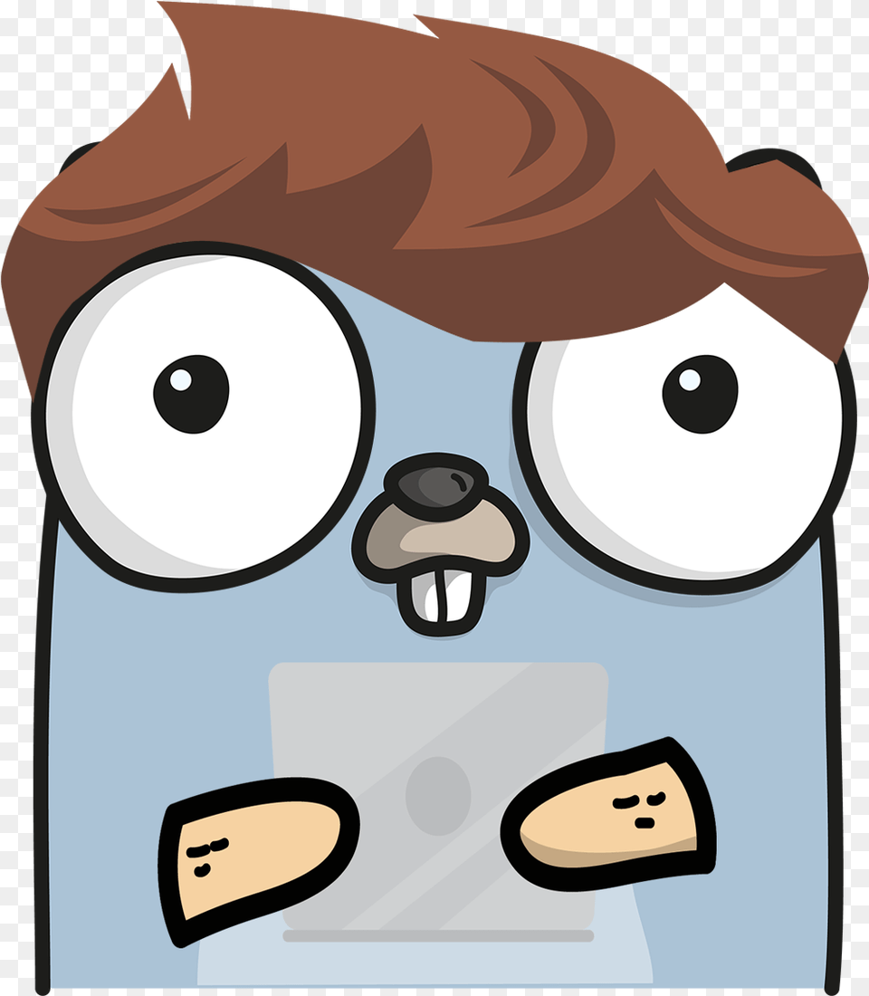 Oh No Why Another Developers Blog Gopher Golang Teacher, Book, Comics, Publication Png Image