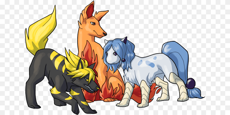 Oh Oh Oh Beta Raikou Entei And Suicune Cartoon, Publication, Book, Comics, Person Free Transparent Png