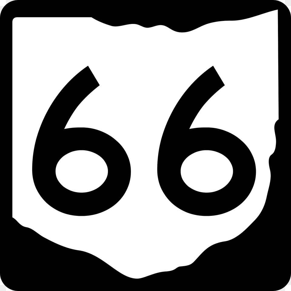 Oh Route 66 Sign Clipart, Symbol, Smoke Pipe Free Transparent Png