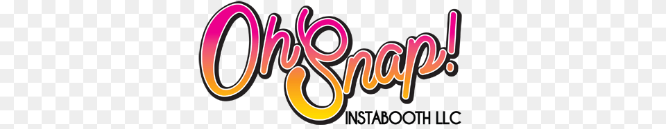 Oh Snap Instabooth, Logo, Light, Text Free Png