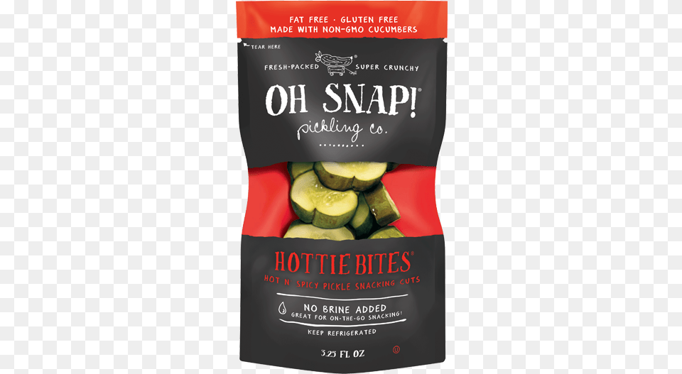 Oh Snap Spicy Pickles, Advertisement, Poster, Food, Plant Png