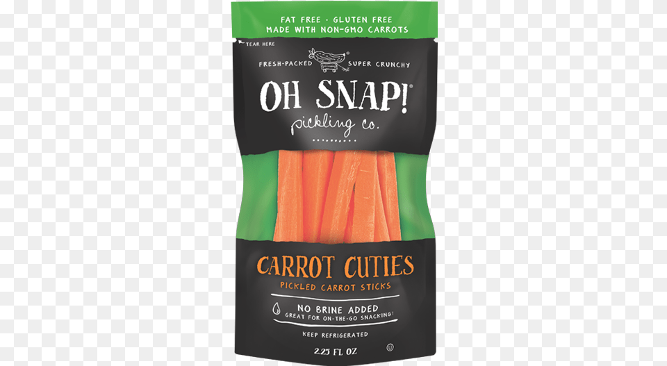 Oh Snap Spicy Pickles, Carrot, Food, Plant, Produce Png