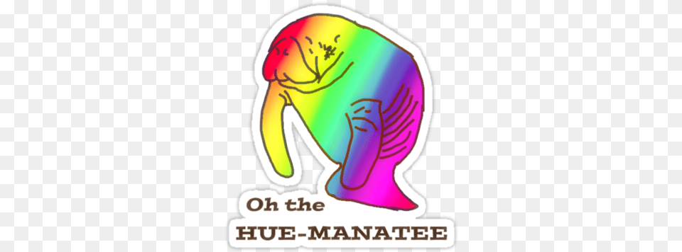 Oh The Hue Manatee By Digitalgriffin Jews And Italians Throw Blanket, Animal, Elephant, Mammal, Wildlife Free Png