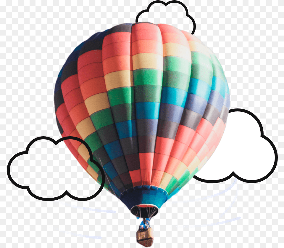 Oh The Places We39ll Go Floating Balloon, Aircraft, Hot Air Balloon, Transportation, Vehicle Png Image