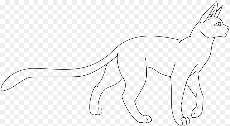 Oh The Places You Ll Go Lineart Captainmorwen Cat Lineart, Animal, Egyptian Cat, Mammal, Pet Png