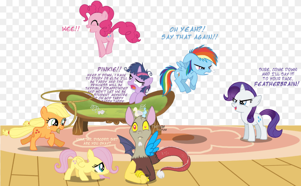 Oh Yeah 5ay That Again Wee Inkie Sure Come Mlp Base Filly Group, Book, Comics, Publication, Baby Free Png