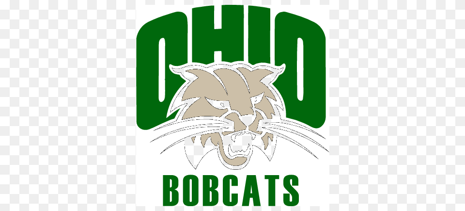 Ohio Bobcats Things To Wear Ohio And Clipart Images, Logo, Animal, Lion, Mammal Free Png