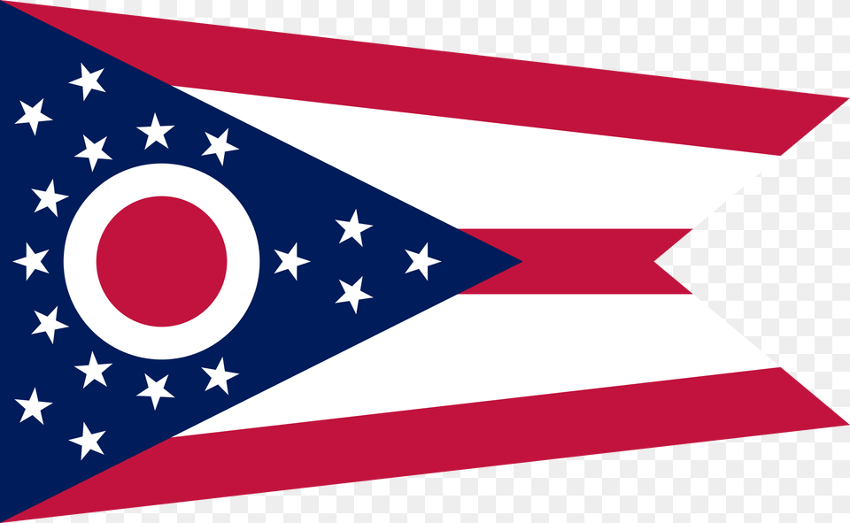 Ohio Flag, American Flag Png Image