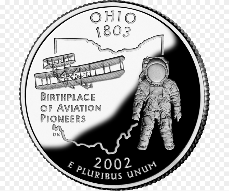 Ohio Ohio State Quarter, Baby, Person, Coin, Money Free Png