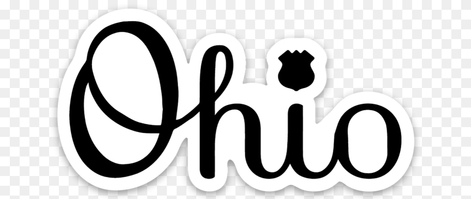 Ohio Police Sticker, Logo, Stencil, Animal, Kangaroo Png Image