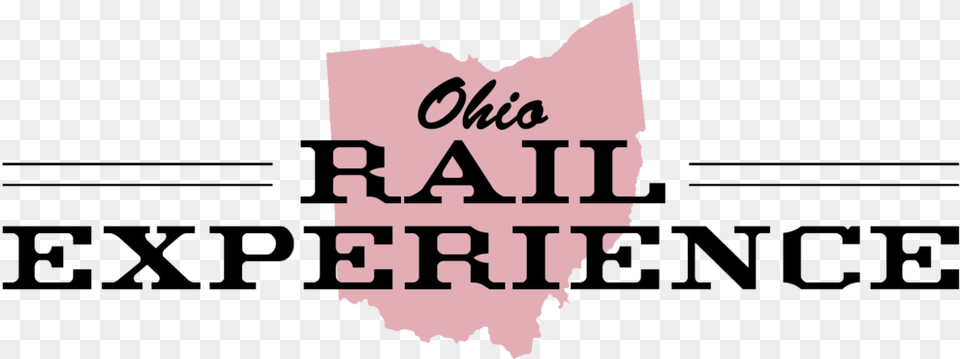 Ohio Rail Experience, Text, Logo Free Png