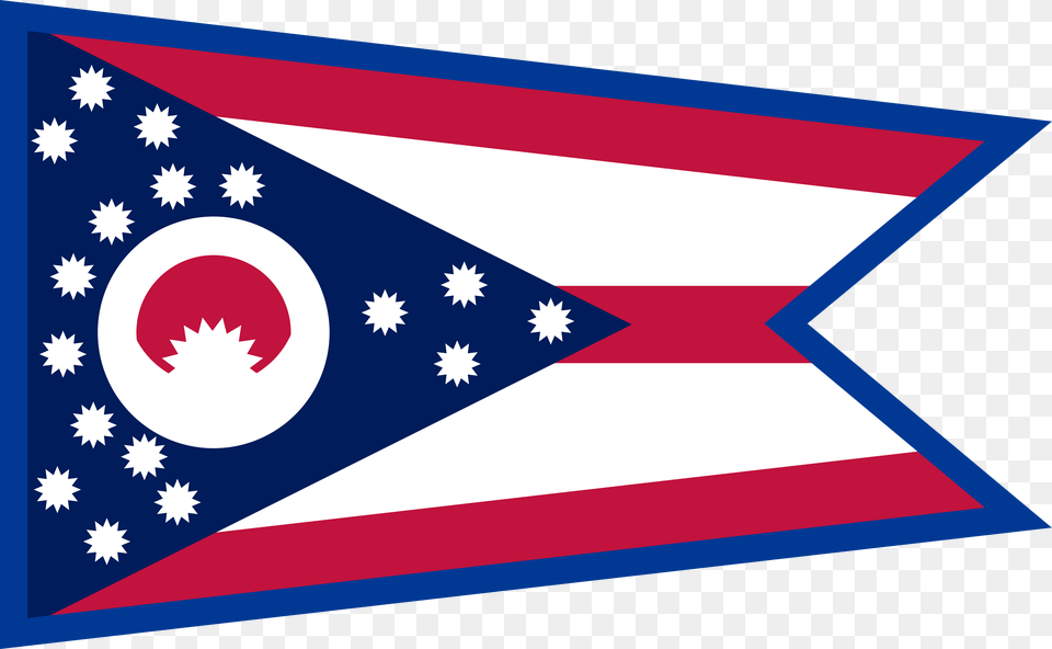 Ohio State Flag Small Free Transparent Png