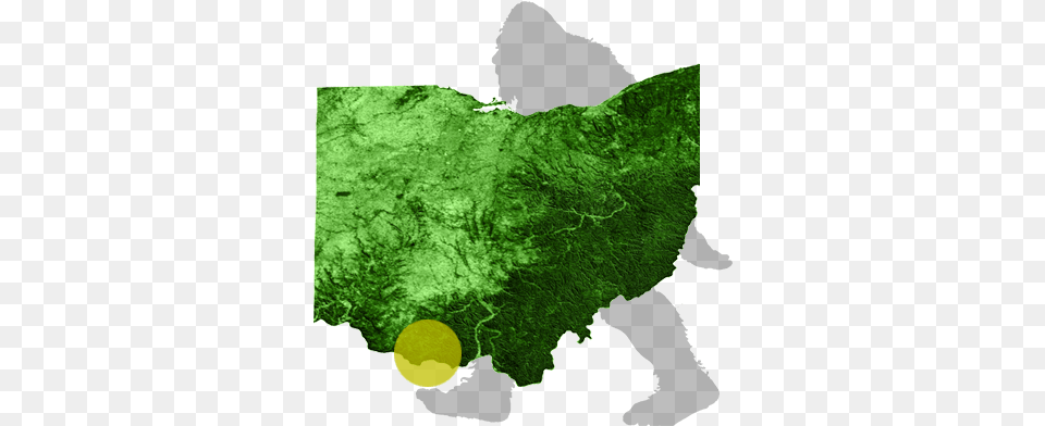 Ohio Terrain Map, Green, Nature, Outdoors, Plant Free Png Download