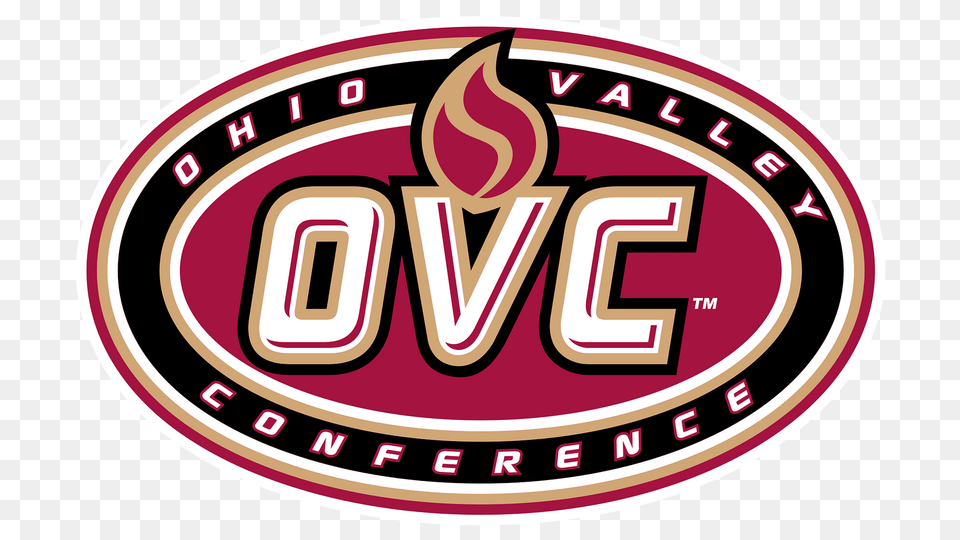 Ohio Valley Conference Logo, Emblem, Symbol, Disk Free Png