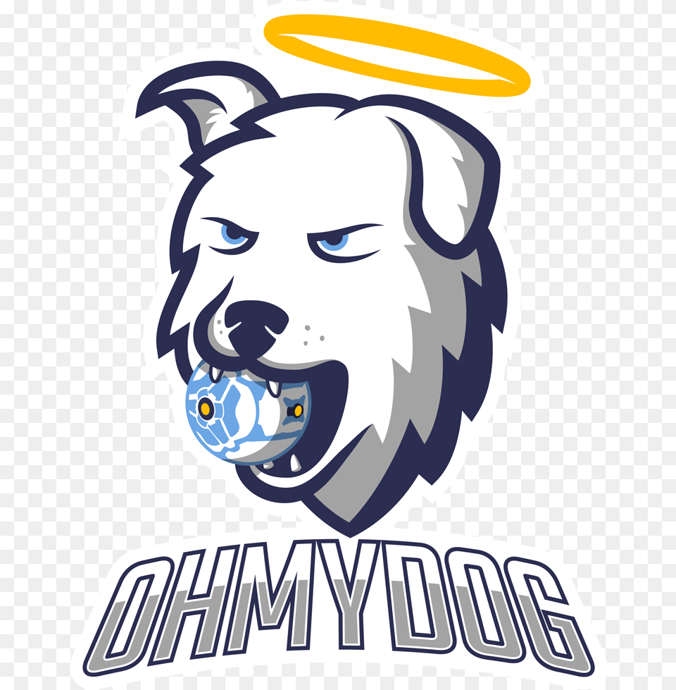 Ohmydoglogo Square Rocket League Logo, Face, Head, Person, Baby Free Png